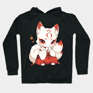 Cute Kitsune Fox Hoodie